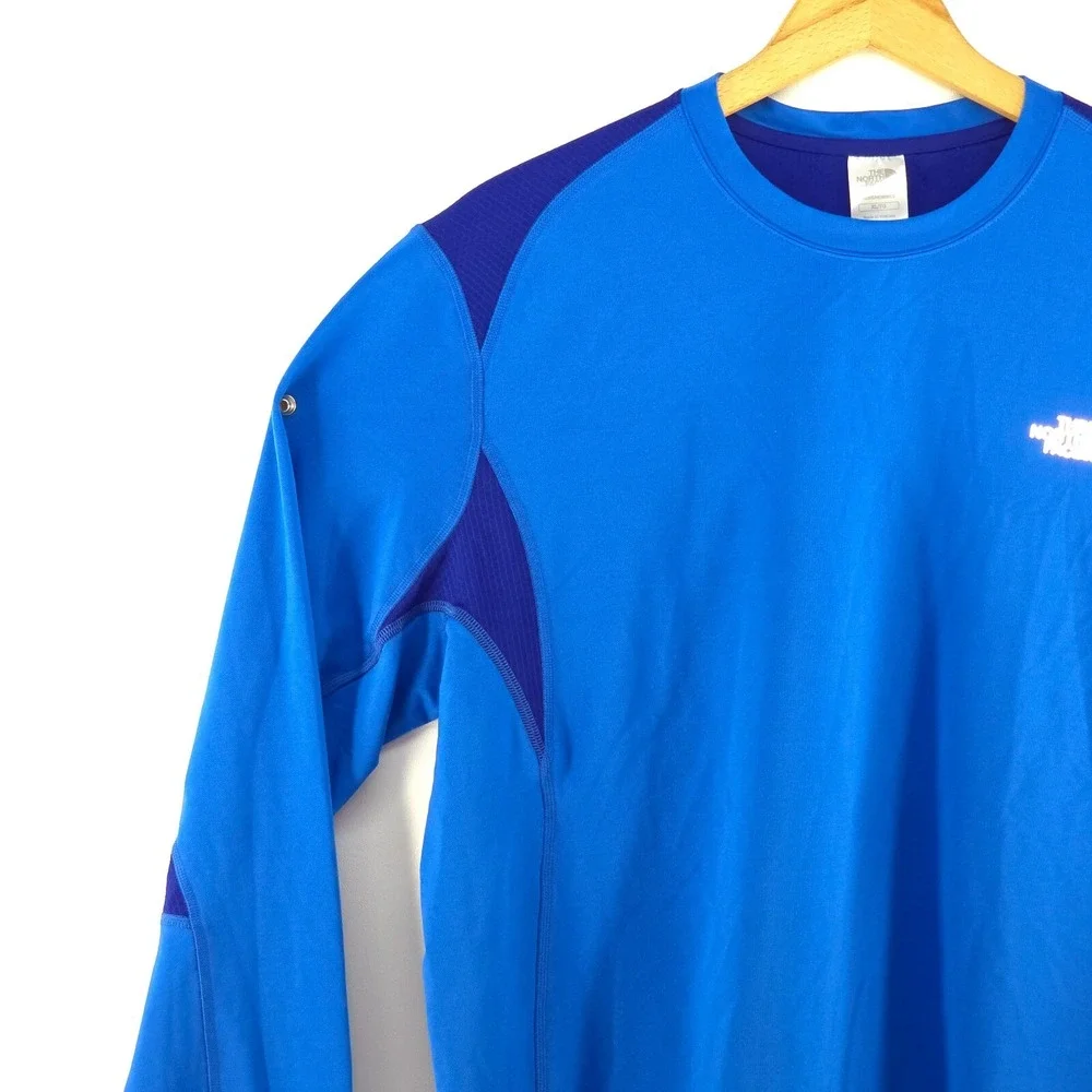 The North Face Shirt Mens XL Crew Neck Gorpcore Vaporwick Logo Activewear Preppy